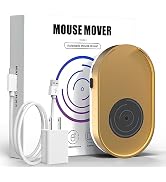 Ergopollo Mouse Jiggler, Undetectable Mouse Mover Device Wiggler Shaker with Drive Free USB Cable...