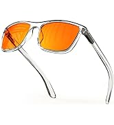 Bloomoak-99% Blue Light Blocking Glasses - Gaming Glasses - Anti Glare - Anti Fatigue -Suitable f...