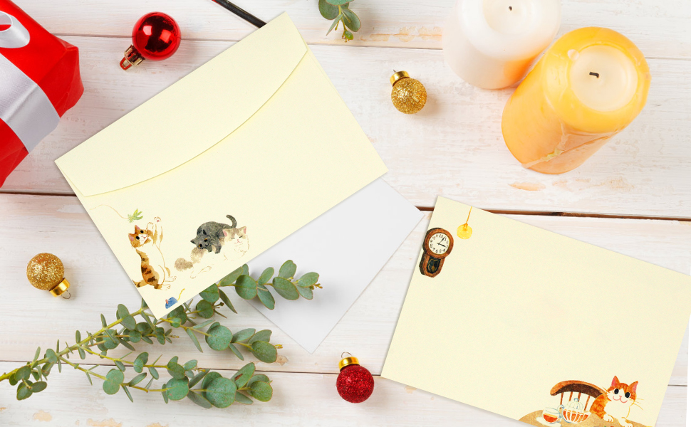 Stationery with envelopes
