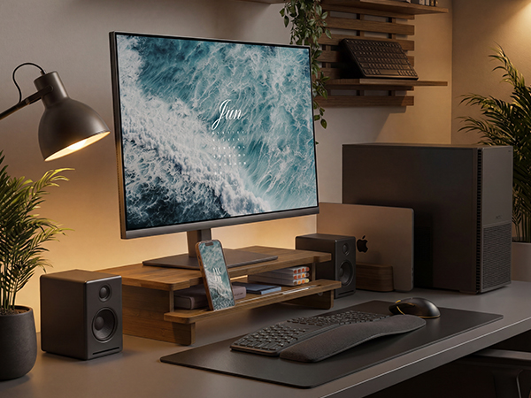 monitor stand for desk