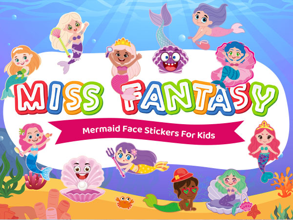 mermaid stickers