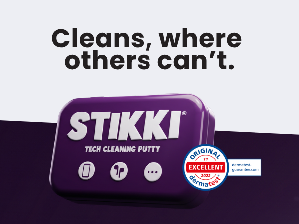 stikki cleaning putty cleans where others can not like smartphones and earphones