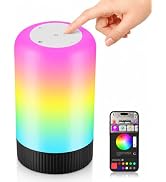 OIYN RGBICWW Smart Table Lamps, Touch Bedside Small Table Lamp, LED Desk Lamp with 30+ Scenes & 1...