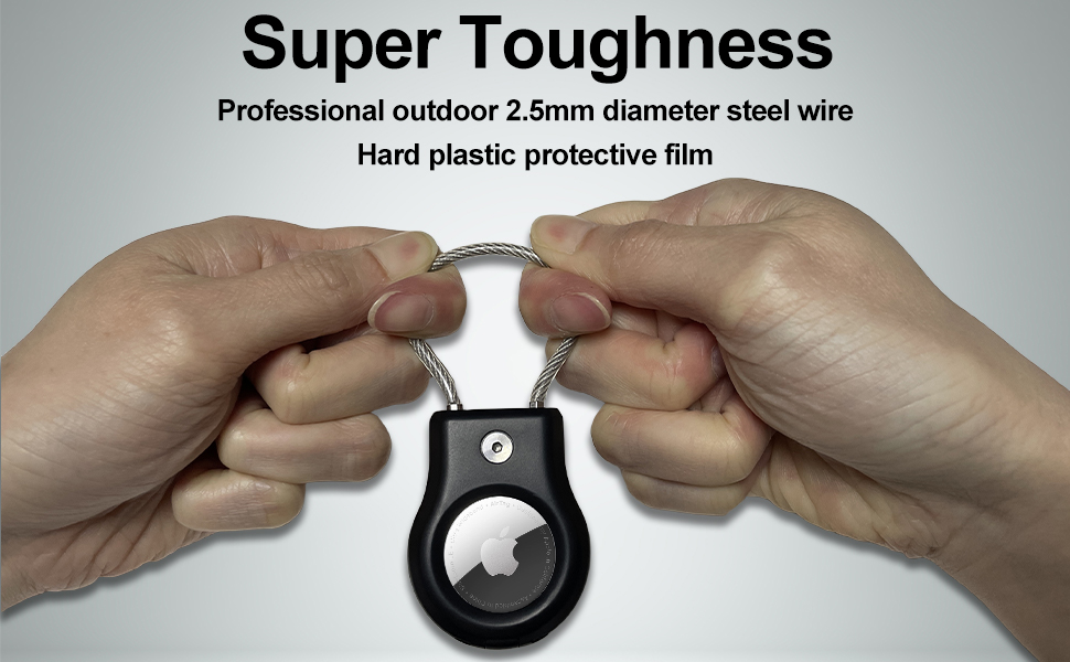 Ultra toughness Airtag key chain