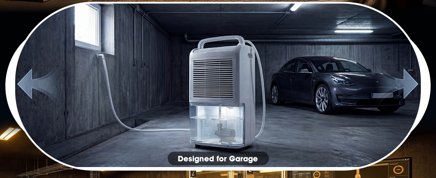Upgraded Automatic Smart Dehumidifier Pump