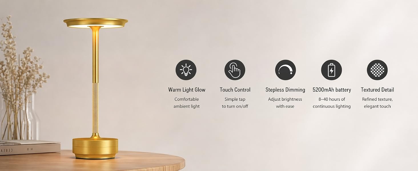 cordless table lamp
