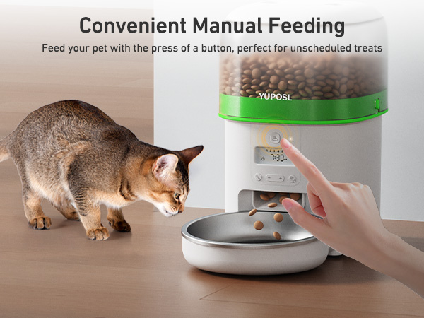 automatic cat feeder autoamtic cat food dispenser pet feeder
