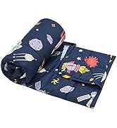 ROSMARUS 5lbs Kids Weighted Blanket | 36×48inches | 100% Cotton Toddler Heavy Throw Blanket Nonto...