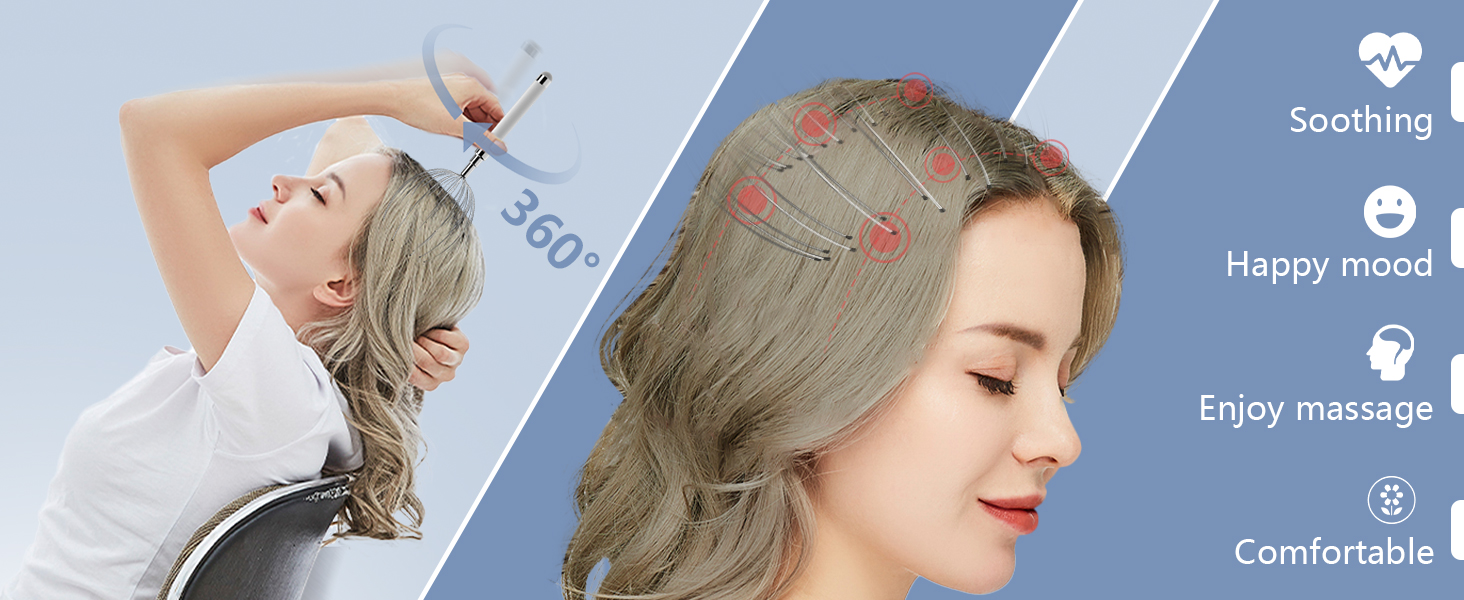 electric head massager