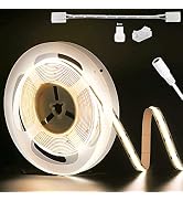 PAUTIX COB LED Strip Light 3087LEDs 20ft/6.1m Natural White 4000K,CRI90+ Super Bright High Lumen,...