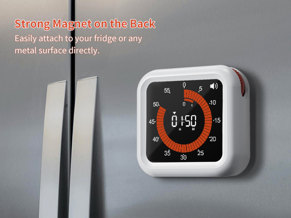 magnetic digital timer