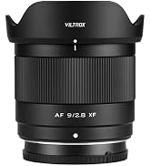 VILTROX AF 9mm F2.8 Air APS-C Prime Lens for Fujifilm X-Mount, Auto Focus 9/2.8 Wide Angle X Moun...