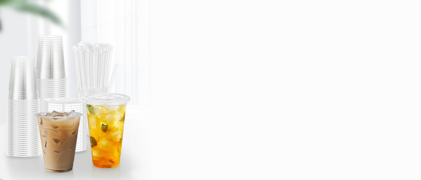 plastic cups with lids
