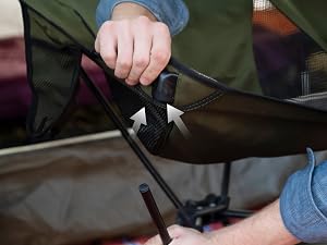 Lightweight backpacking chair