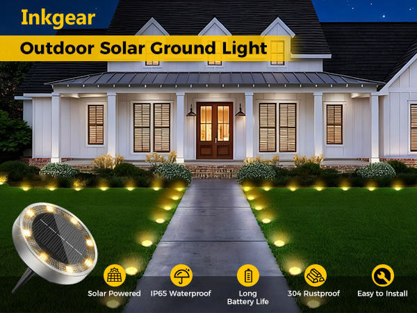 solar disc lights