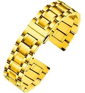 TStrap Metal Watch Band – Quick Release Watch Bands for Men Women - Stainless Steel Smart Watch S...