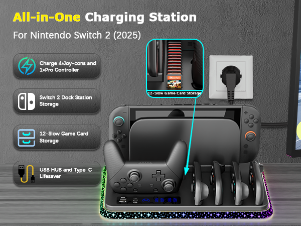 switch 2 controller charger switch 2 charging dock nintendo switch 2 charger