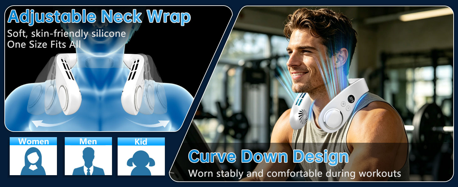 neck air conditioner with cooling plate