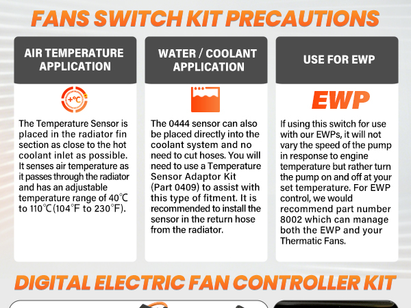 12V/24V Fans Controller Switch #0444