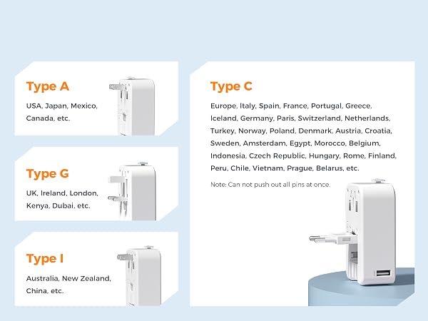 Travel Power Adapter