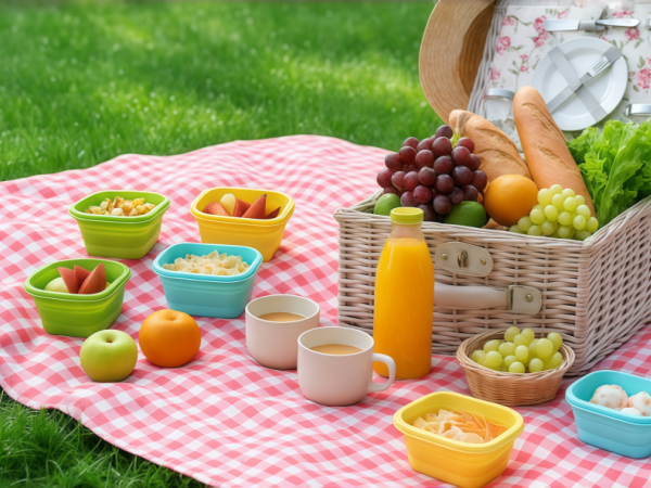 collapsible bowls with lids collapsible food storage containers collapsible snack containers