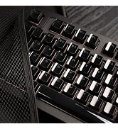 Mintcaps Keycaps, Crystal Jelly Black Keycaps, Shine Through Translucent Custom Keyboard Keycap S...