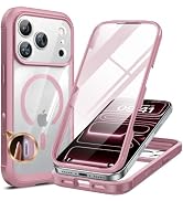 Miracase Magnetic for 18 Pro Case, Dark Pink