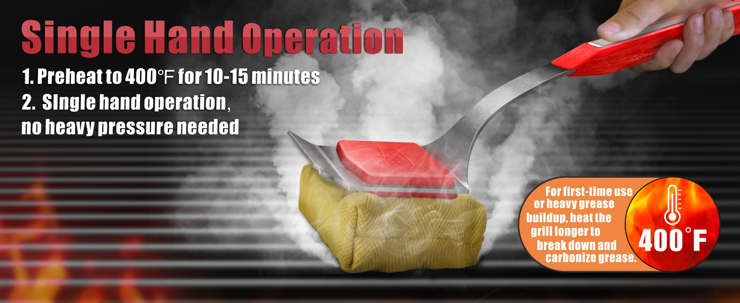 single hand operation