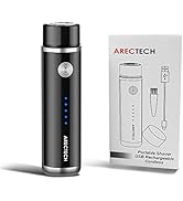 ARECTECH Electric Razor Mini Razor Pocket Razor for Men USB Rechargeable LED Battery Display Best...