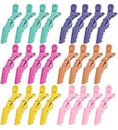 Ondder 24 Pack Alligator Hair Clips Professional Alligator Clips For Hair Hair Clips For Styling ...