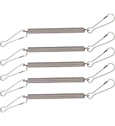 5 Pcs Pet Water Bottle Spring Holder,with 2 Clips Used Singly or in Combination to Hold Rabbit Wa...