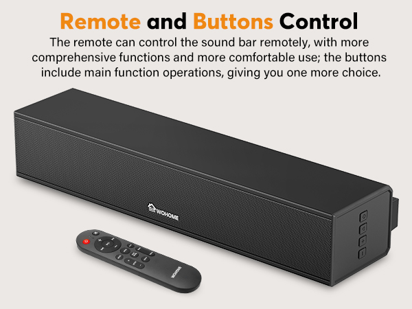 Remote and Buttons Control