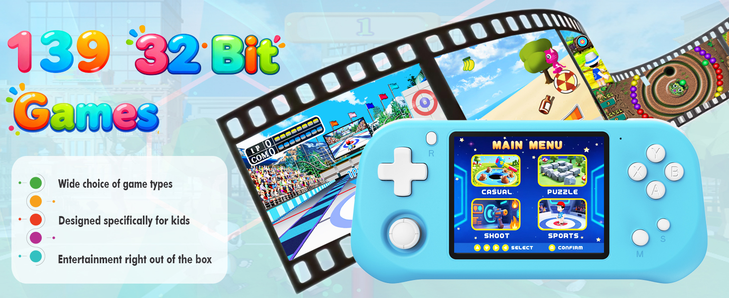 handheld games for kids toy