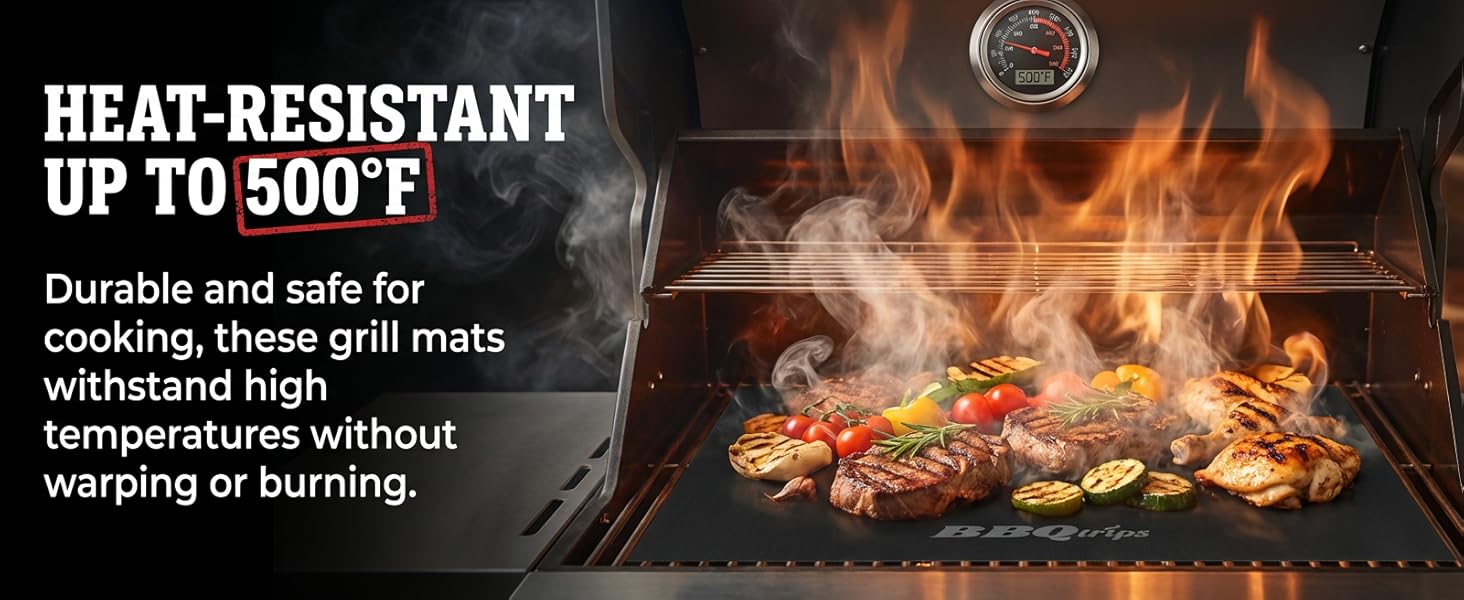 Grill Mats for Outdoor Grill