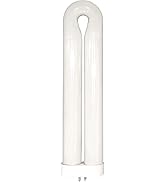 Endbug 15W Replacement Bulb for Bug Zapper, 4-Pin Base U-Shaped Twin Tube Bulb