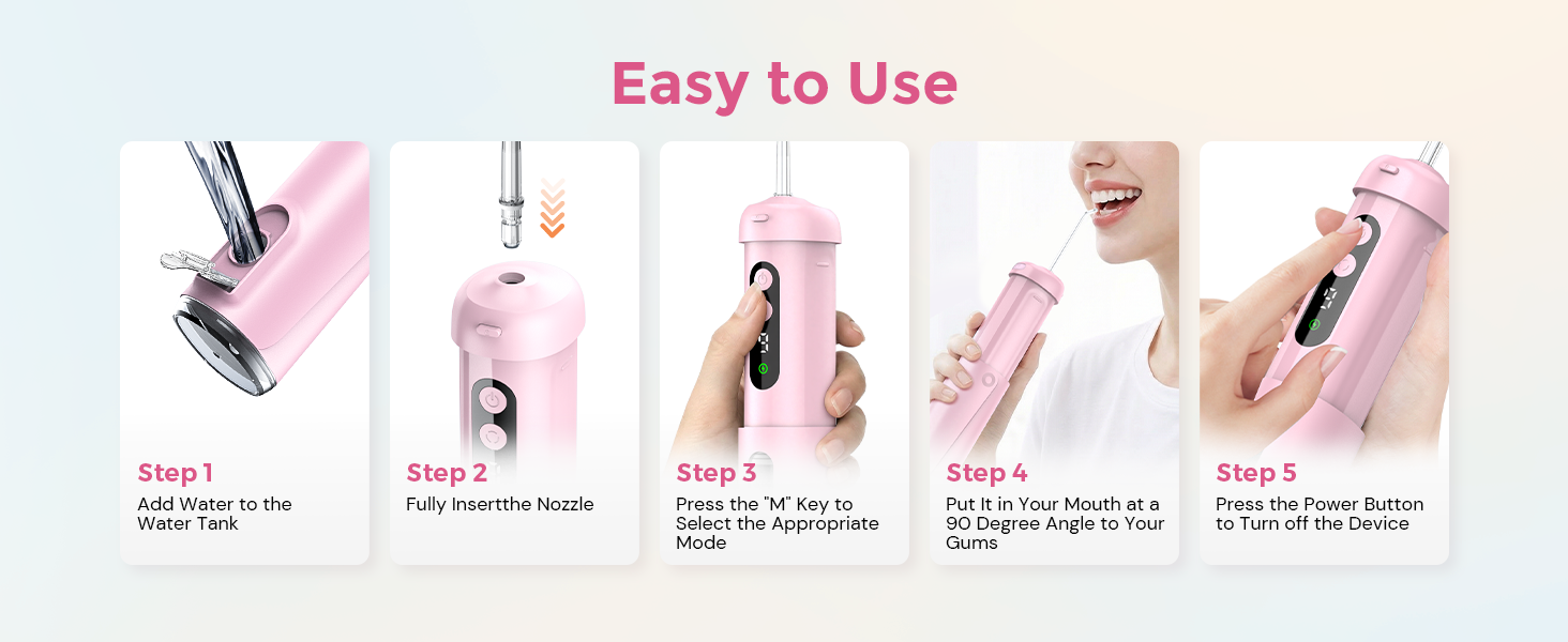 water flosser for teeth cleaning