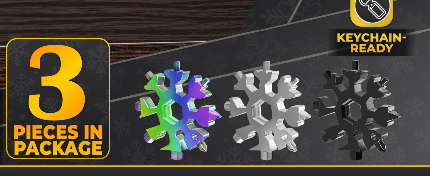 small multitool men stocking stuffers for christmas new 18-in-1 multi-tool snowflake tool multi