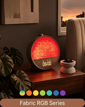 wake up light sunrise alarm clock