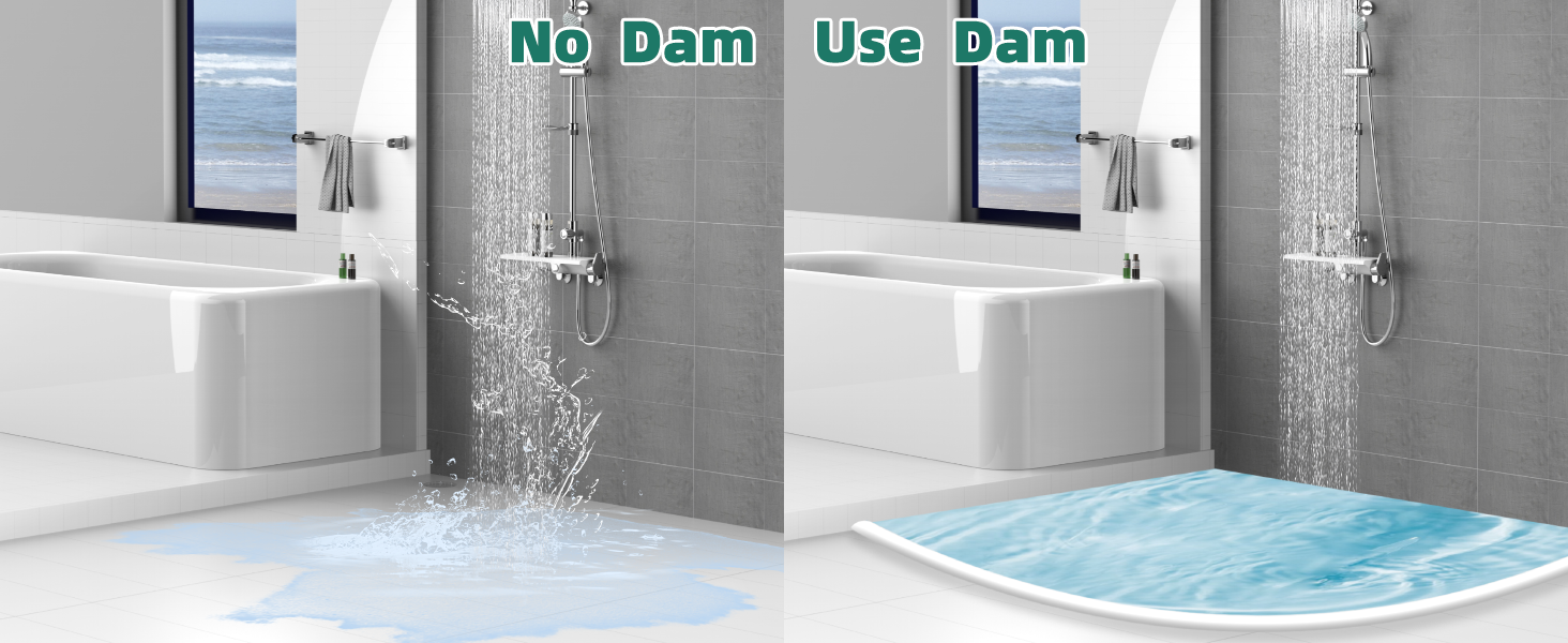 Shower Threshold Water Dam