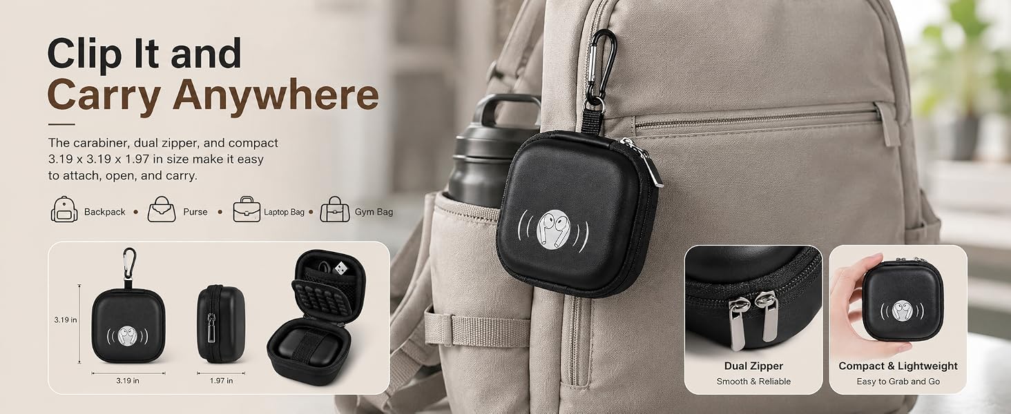 Earbud Case for TAGRY X08 Bluetooth Headphones