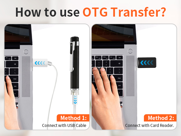 OTG Transfer to Laptop