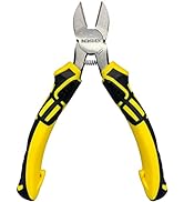 BOOSDEN 6 inch Side Cutters, Diagonal Cutting Pliers, Precision Wire Cutters, Spring Loaded Cutti...