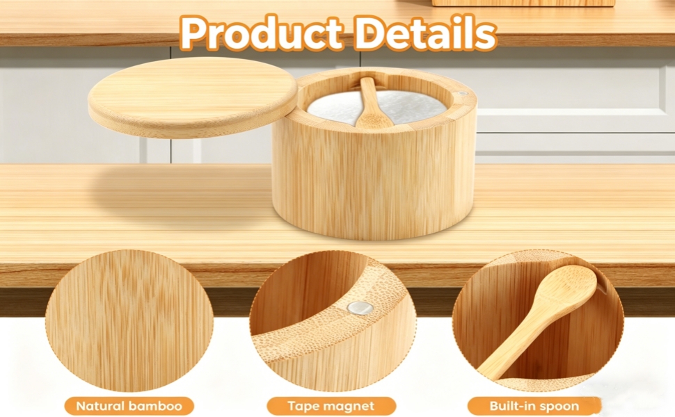 Bamboo Salt Cellar