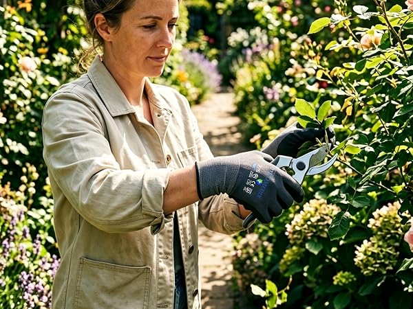 Gardening & pruning, dusty construction zones, mechanical workshops, outdoor installation