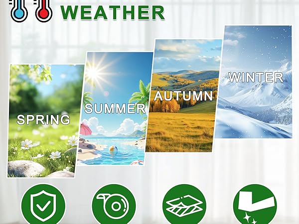Whether you're sealing against smog, dust, warm air, or cold air