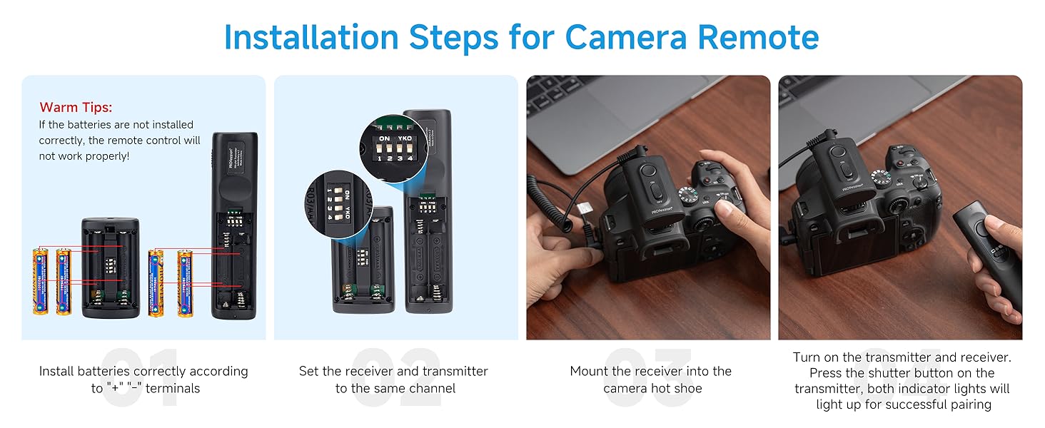 Wireless Camera Remote Shutter