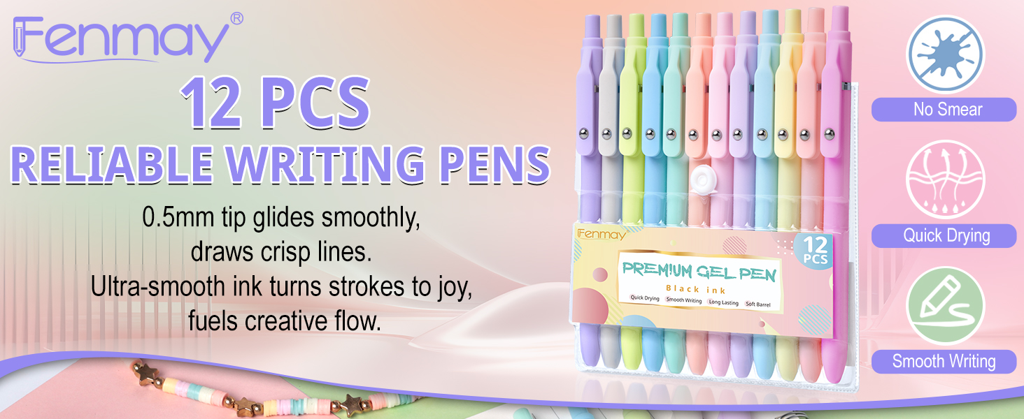 gel pens