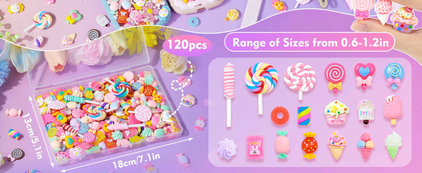 Candy Slime Charms