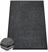 Azadx 4'x6' Front Door Mat Heavy Duty Indoor Outdoor Door Mat Non-Slip Backing Doormat for Entryw...