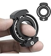 FREELOVE Fidget Ring Roller for Adults, Metal Fidget Keychain, Finger Rotation Toy Fingears Hapti...